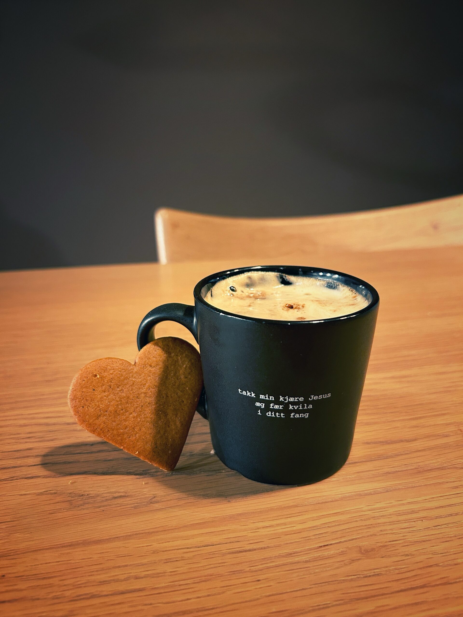 «Kvila i ditt fang» kaffekopp svart eller hvit - Bilde 6