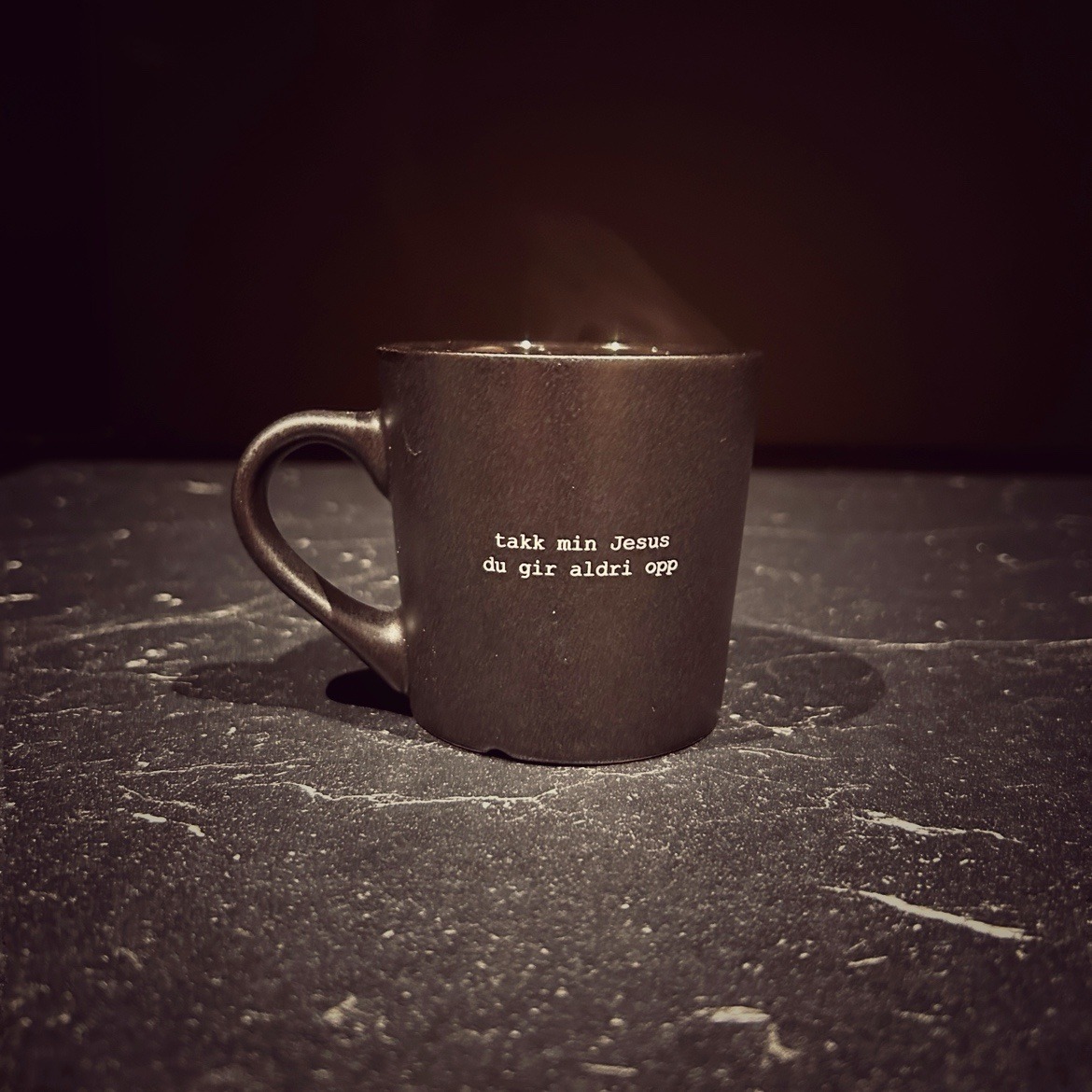 «Kvila i ditt fang» kaffekopp svart eller hvit - Bilde 8