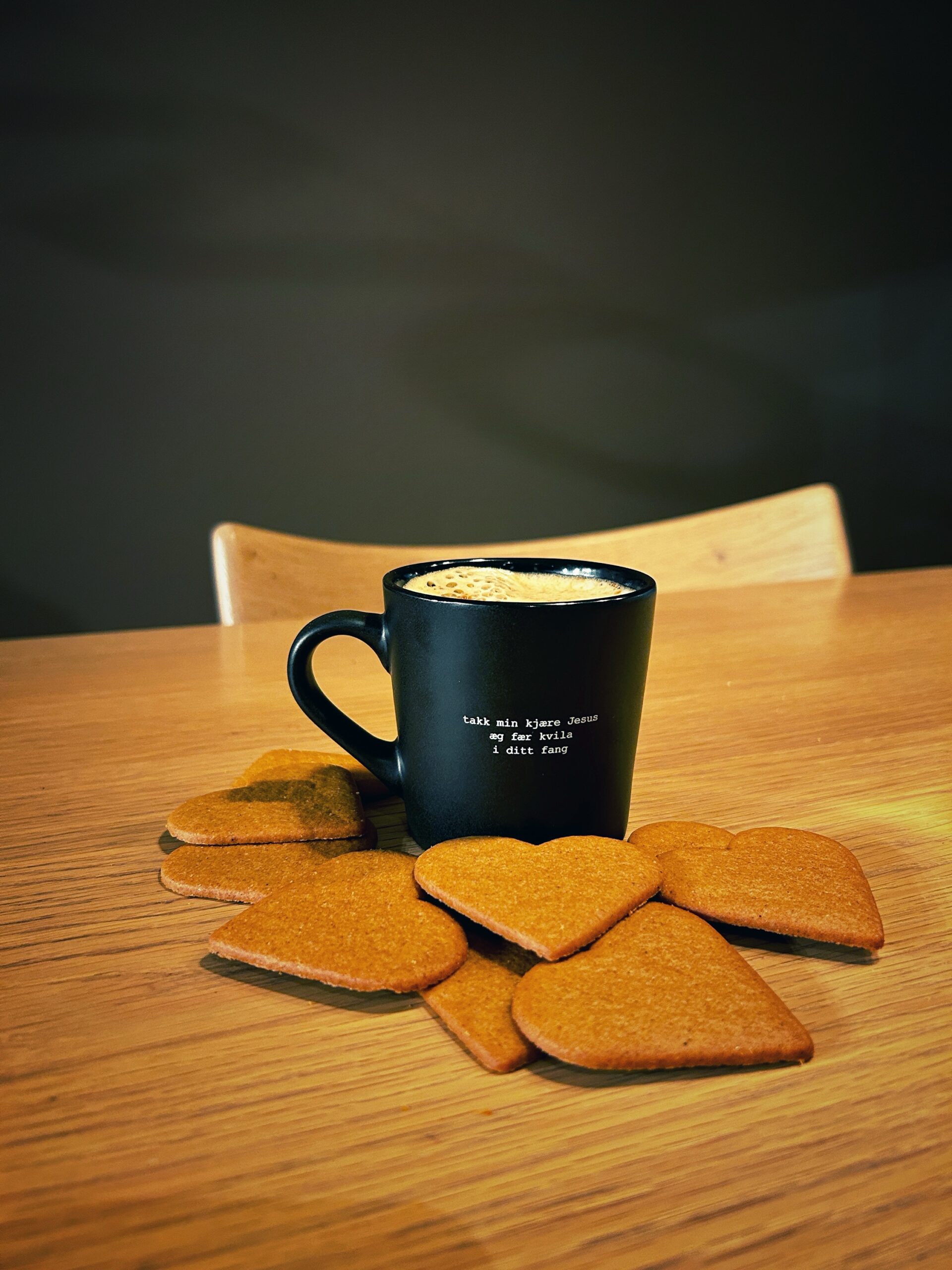 «Kvila i ditt fang» kaffekopp svart eller hvit - Bilde 7